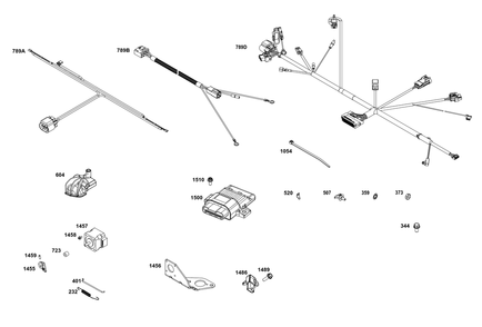 Part Location Diagram of 847142 Briggs and Stratton Stepper motor